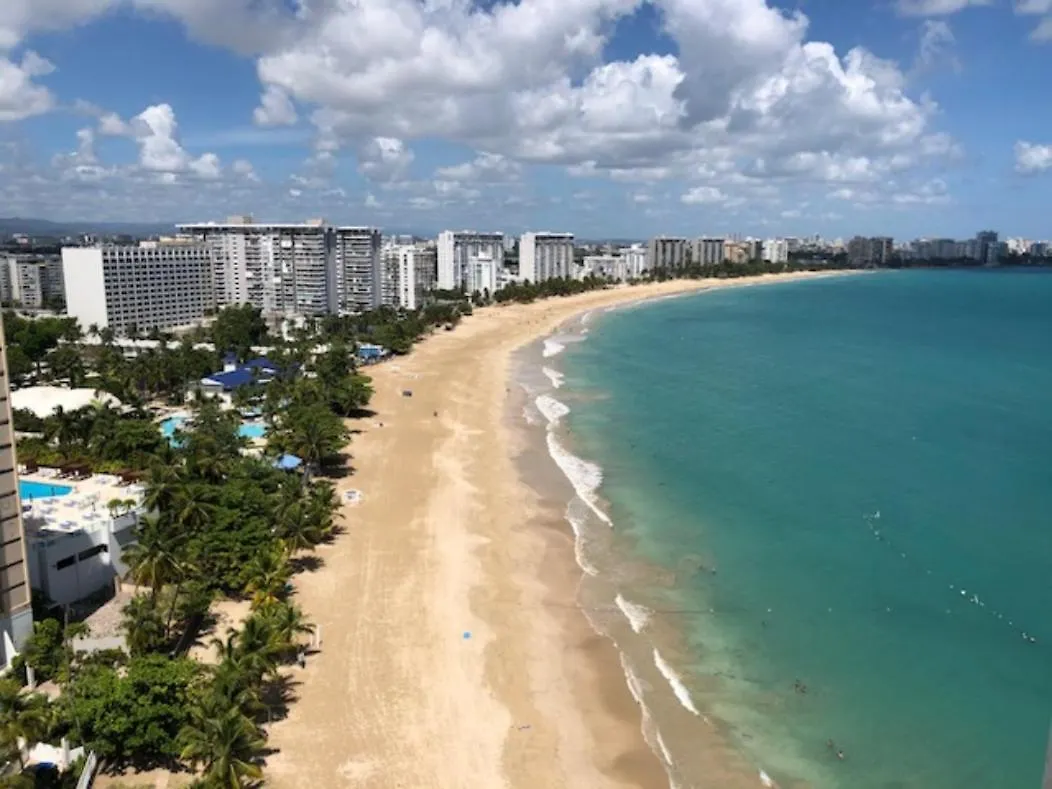 Spectacular Beach Front Ph, 2 Level-3Bd-2.5 Bath Apartment San Juan